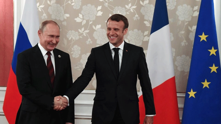 Συνάντηση Μακρόν – Πούτιν στις 19 Αυγούστου