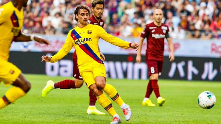 Φιλική νίκη της Μπαρτσελόνα επί της Βίσελ Κόμπε του Ινιέστα