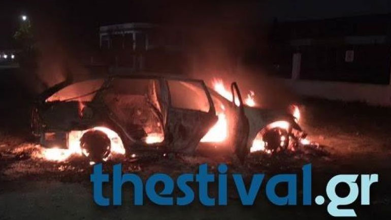 Κάηκε σταθμευμένο Ι.Χ. στο Κορδελιό