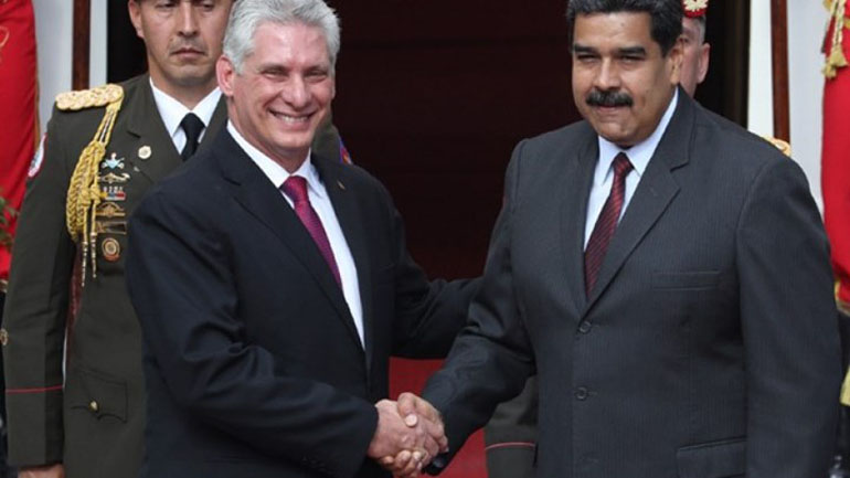 Η Κούβα στο πλευρό του Μαδούρο