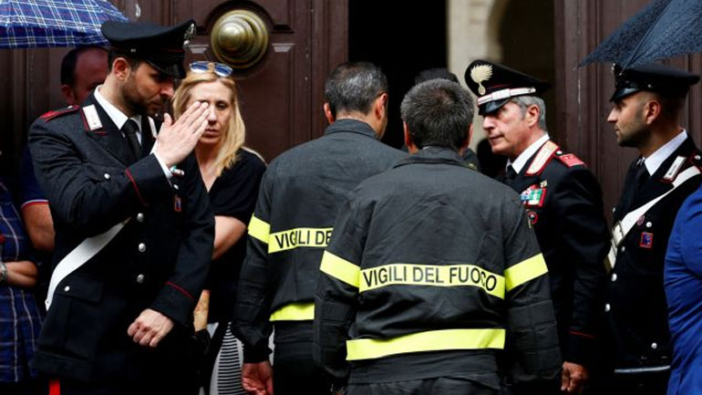 Πένθος στην Ιταλία για τον αστυνομικό που σκότωσε Αμερικανός τουρίστας