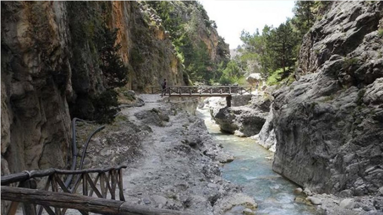 Κλειστό τη Δευτέρα το Φαράγγι της Σαμαριάς