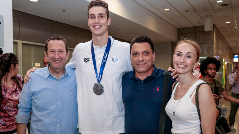 Κολύμβηση: Επέστρεψε από τη Νότια Κορέα η ελληνική αποστολή