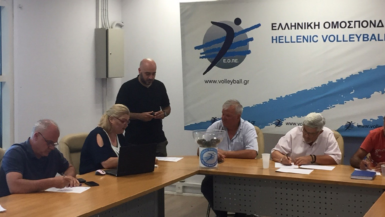 Η κλήρωση του πρωταθλήματος της Volleyleague γυναικών 2019-2020