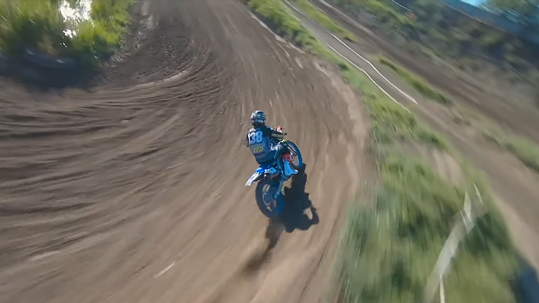 Drone vs Motocross σημειώσατε….
