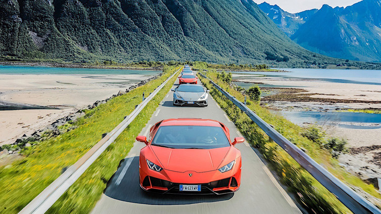 Ένα ονειρικό ταξίδι με το κορυφαίο supercar