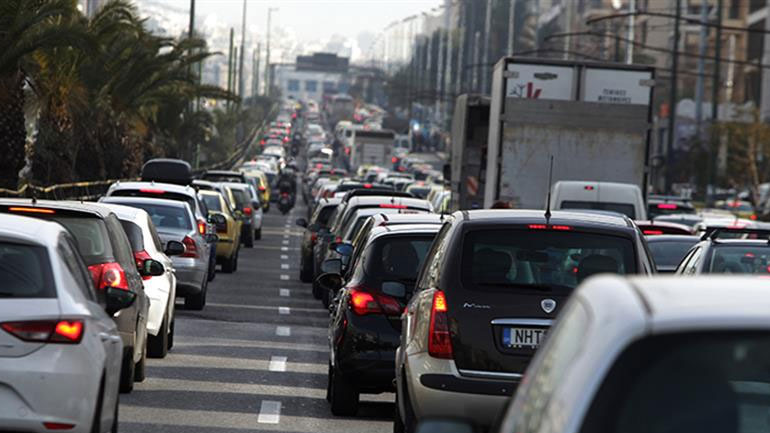 Αυξημένη κίνηση στον Κηφισό