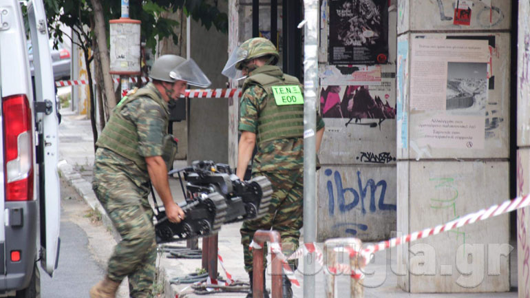 Χειροβομβίδα του Β’ Παγκοσμίου Πολέμου βρέθηκε στα Εξάρχεια