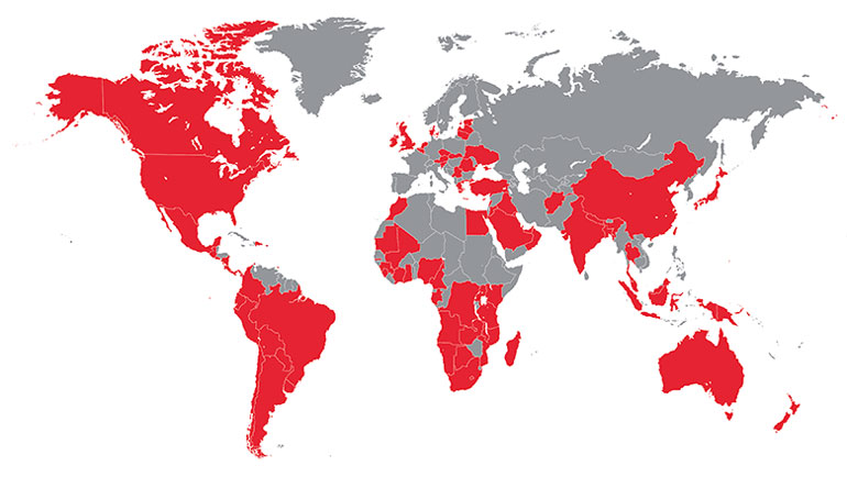 Πού δραστηριοποιείται η G4S