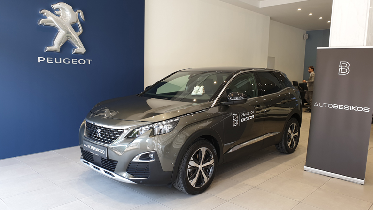 Το Peugeot 3008 το οποίο θα χρησιμοποιεί ο Γιάννης Αντετοκούνμπο για τις μετακινήσεις του στην Ελλάδα