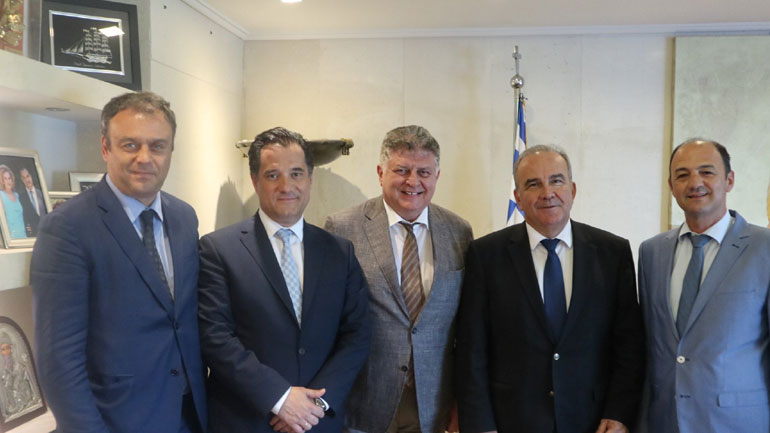 Συνάντηση Γεωργιάδη – εξαγωγέων: Στο επίκεντρο η δημιουργία διεθνούς εμπορικής ζώνης στη Θεσσαλονίκη