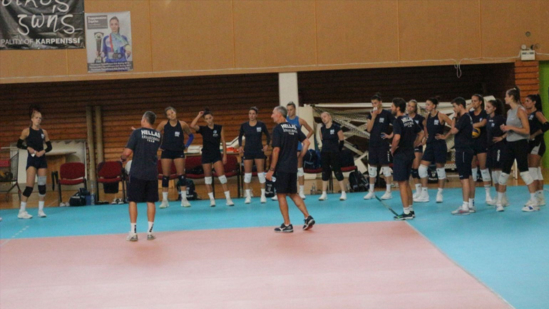 Βόλεϊ: Τρία φιλικά με την Λευκορωσία στο Καρπενήσι για την Εθνική γυναικών