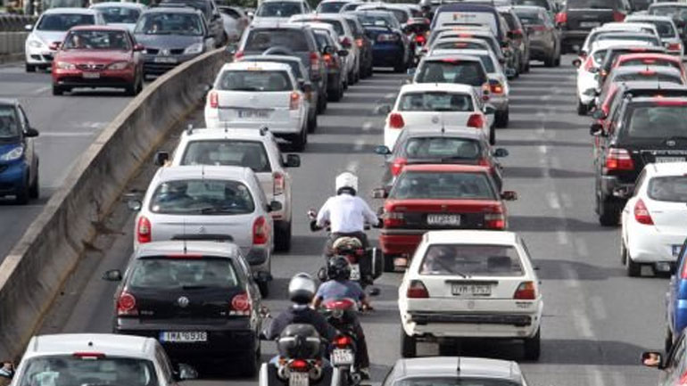 Αυξημένη κίνηση στην Εθνική Οδό Αθηνών – Λαμίας