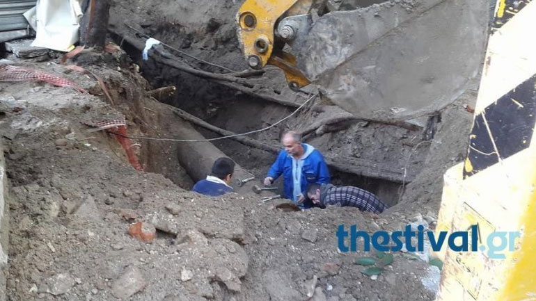 Χωρίς νερό παραμένουν περιοχές στη Θεσσαλονίκη