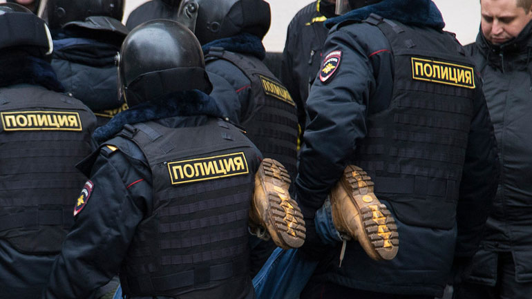 Συνεχίζονται οι συλλήψεις ατόμων που είχαν συμμετάσχει στην διαδήλωση της 27ης Ιουλίου στην Μόσχα