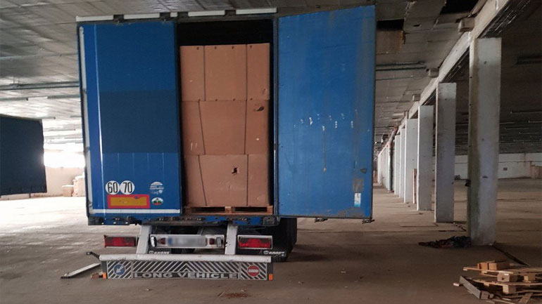 Ανακοινώσεις της ΕΛ.ΑΣ. για την ποσότητα – μαμούθ λαθραίων τσιγάρων που κατασχέθηκε