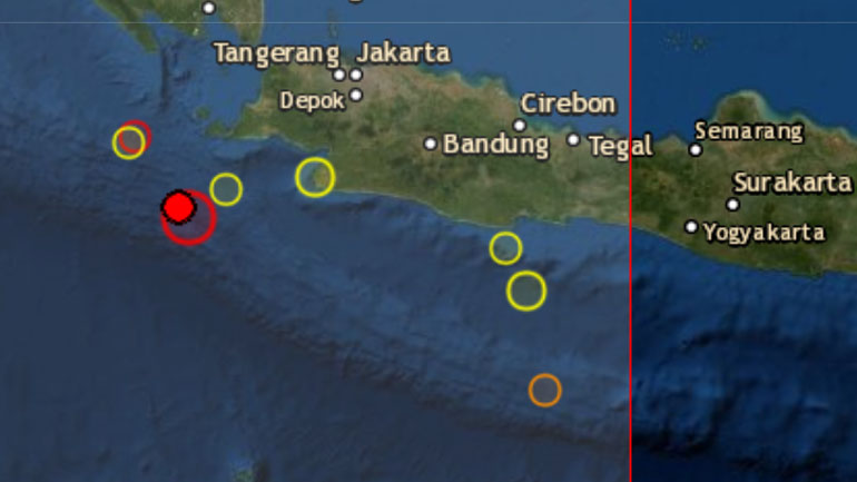 Σεισμός 6,8R κοντά στη Σουμάτρα της Ινδονησίας