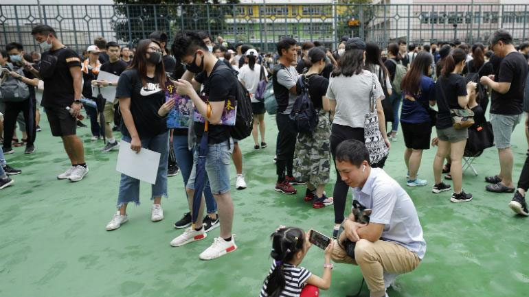 Συνεχίζονται οι αντικυβερνητικές διαδηλώσεις Χονγκ Κονγκ