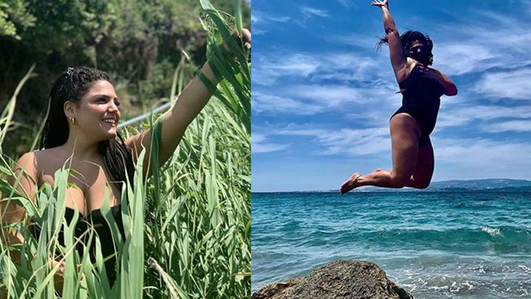 Δανάη Μπάρκα: Η φωτογραφία με μαγιό στην παραλία και το ηχηρό μήνυμα!