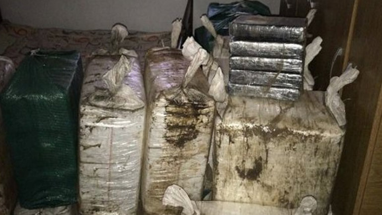 Κατασχέθηκε ένας τόνος κοκαΐνη στην Ουρουγουάη