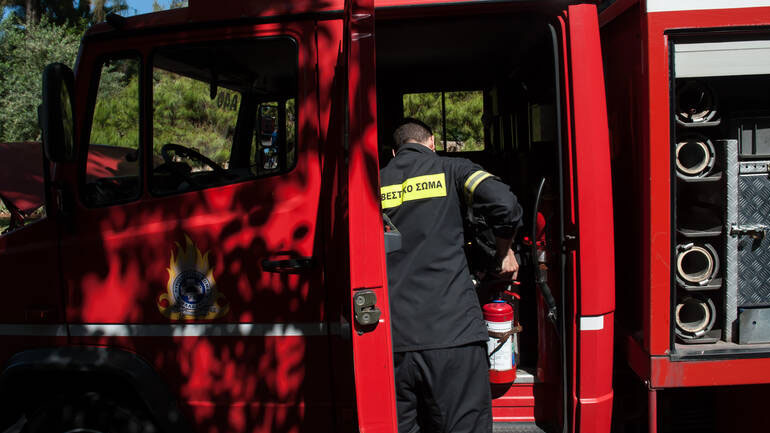 Φθιώτιδα: Πυρκαγιά με τέσσερα μέτωπα μεταξύ Αμφίκλειας και Τιθορέας