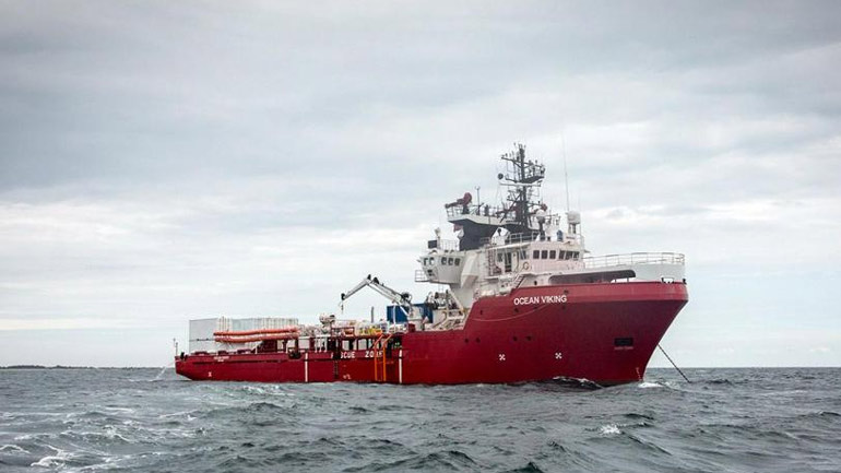 Γαλλία: Απέπλευσε το «Ocean Viking» για την πρώτη του αποστολή διάσωσης μεταναστών