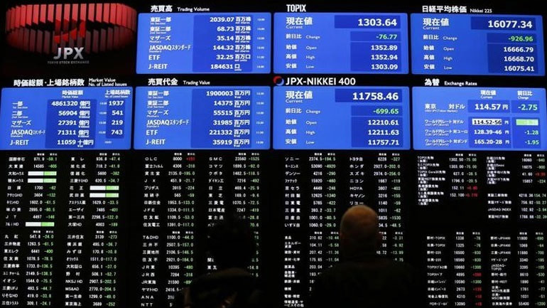 Πτωτικές τάσεις στο χρηματιστήριο του Τόκιο