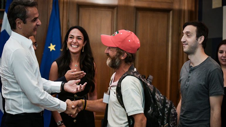 Κ. Μητσοτάκης στην Εθνική Ομάδα Αστέγων: «Είστε φάρος αισιοδοξίας»