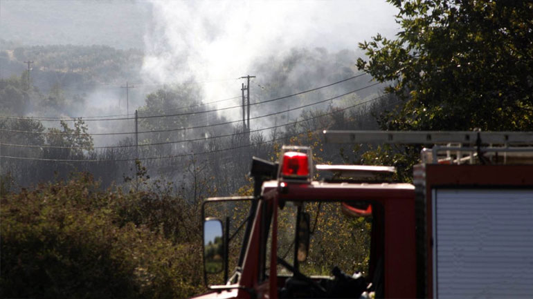 Ρέθυμνο: Υπό μερικό έλεγχο η φωτιά στην Κάλυβο Μυλοποτάμου