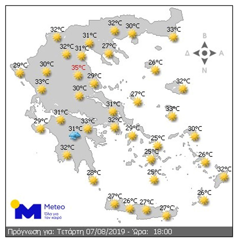 Τετάρτη ώρα 18.00