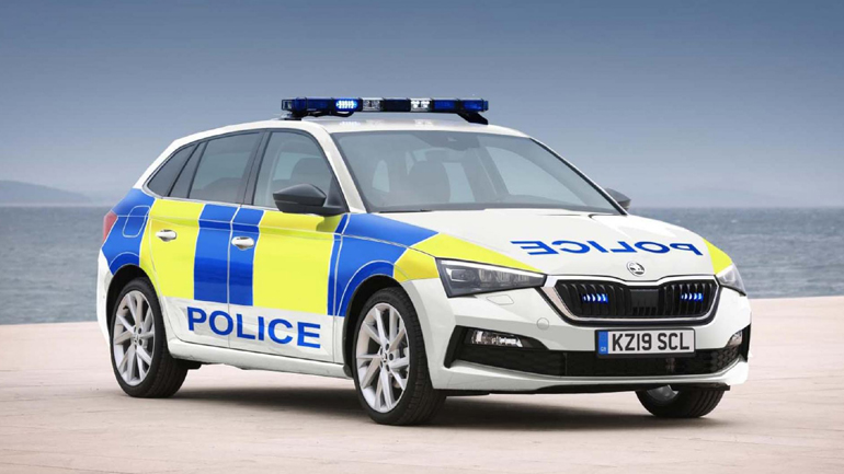 Το Skoda Scala σε ρόλο περιπολικού