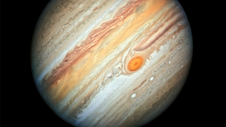 Η εντυπωσιακή φωτογραφία του Δία από το διαστημικό τηλεσκόπιο Hubble