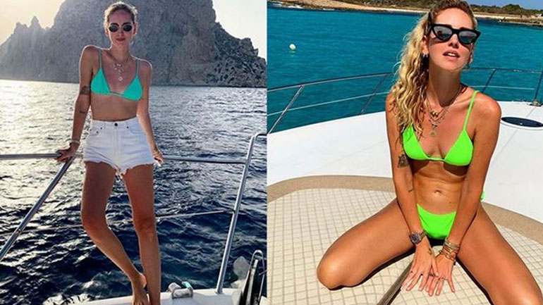 Κολάζουν οι topless φωτογραφίες της Chiara Ferragni από τις διακοπές