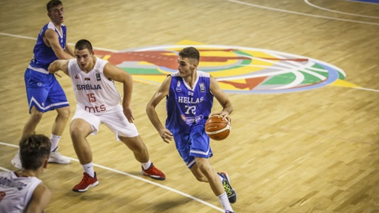 Μπάσκετ: Ήττα για την Εθνική Εφήβων, 77-55 η Σερβία