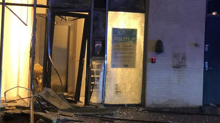 Έκρηξη κοντά σε αστυνομικό τμήμα στην Κοπεγχάγη