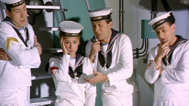 «Η Αλίκη στο ναυτικό»: Η αδημοσίευτη φωτογραφία της Αλίκης Βουγιουκλάκη από τα γυρίσματα της ταινίας