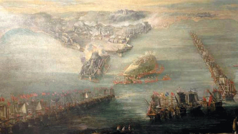 Η Πολιορκία της Κέρκυρας από τους Τούρκους και το θαύμα του Αγίου Σπυρίδωνα Η Πολιορκία της Κέρκυρας από τους Τούρκους και το θαύμα του Αγίου Σπυρίδωνα