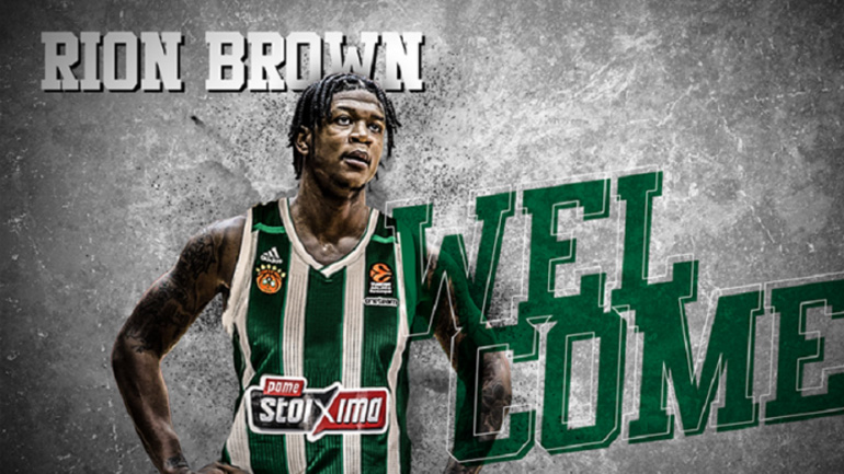 Μπράουν: «Να γράψουμε ιστορία με τον Παναθηναϊκό»