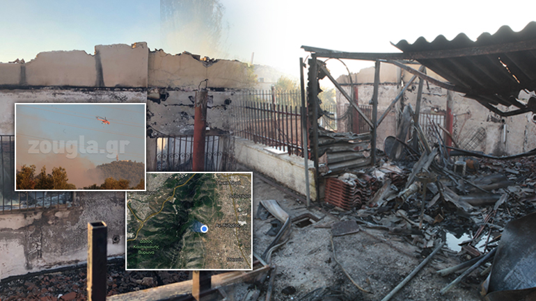 Μεγάλη πυρκαγιά στον Υμηττό Μεγάλη πυρκαγιά στον Υμηττό