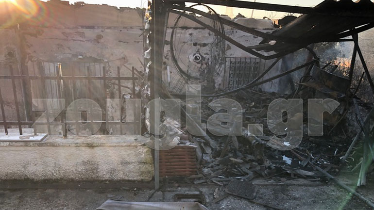 Video και φωτογραφίες από τα καμένα σπίτια στον Υμηττό