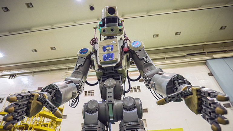 Ρωσικό ανθρωποειδές  ετοιμάζεται να εκτοξευθεί στον Διεθνή Διαστημικό Σταθμό