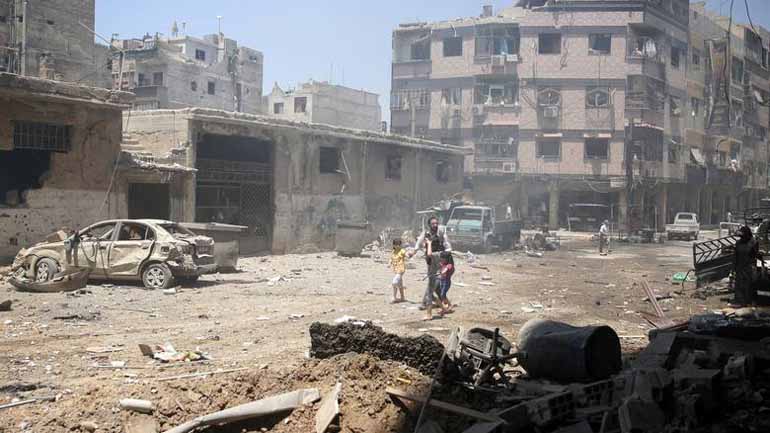 Συρία: 59 νεκροί κατά τις συνεχιζόμενες εχθροπραξίες 