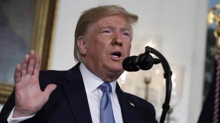 Ο Τραμπ δηλώνει ότι η χώρα του αν χρειαστεί θα αποχωρήσει από τον Παγκόσμιο Οργανισμό Εμπορίου