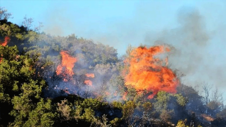 Σε ύφεση το πύρινο μέτωπο στη Ζάκυνθο