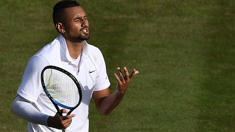 Ο τενίστας Νικ Κύργιος «ξέφυγε»: Έσπασε ρακέτες, έβρισε τον διαιτητή Ο τενίστας Νικ Κύργιος «ξέφυγε»: Έσπασε ρακέτες, έβρισε τον διαιτητή