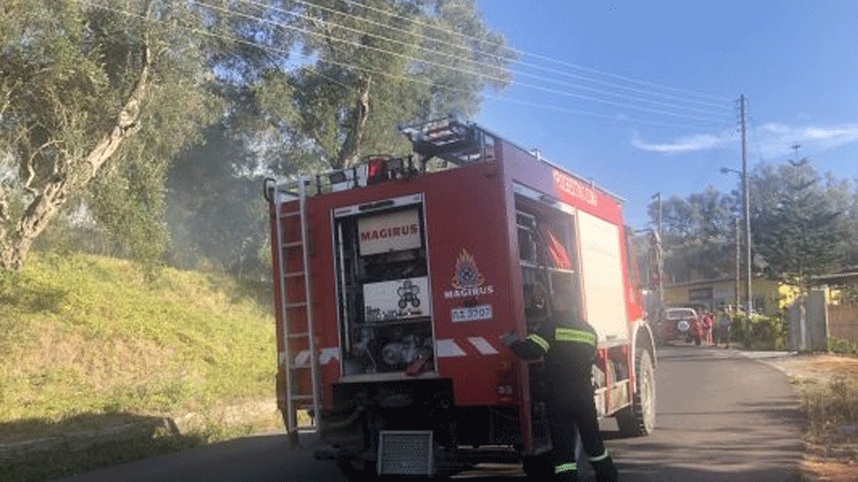 Πυρκαγιά σε περιοχή Natura στην Κέρκυρα