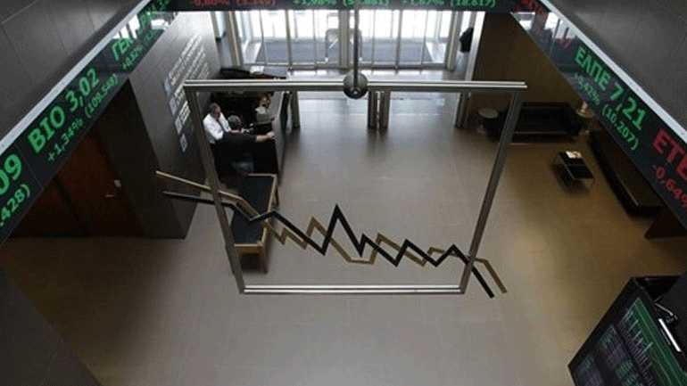 Κλείσιμο με πτώση για το Χρηματιστήριο Αθηνών