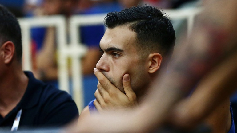 Εθνική: Κάκωση στη γάμπα ο Σλούκας, χάνει τα υπόλοιπα ματς του «Ακρόπολις»