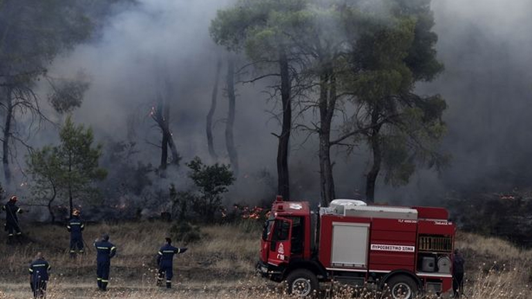 Χάρτης Πρόβλεψης Κινδύνου Πυρκαγιάς για Παρασκευή