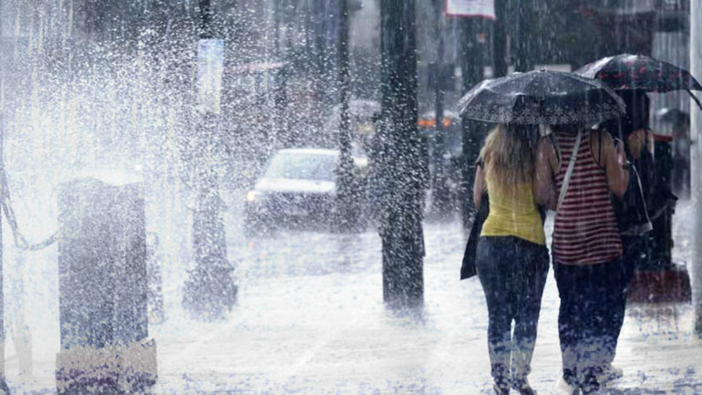 Καταιγίδες και χαλάζι σε Μακεδονία και βόρειο Αιγαίο